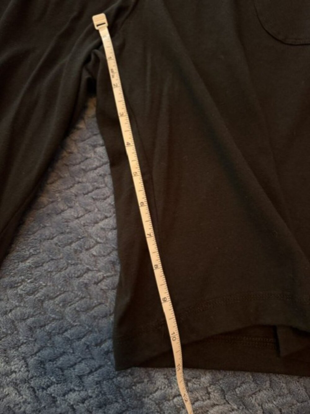 Gilligan & O'Malley Black Sleep Shorts Lounge Drawstring Pockets Size L/G - Picture 5 of 7